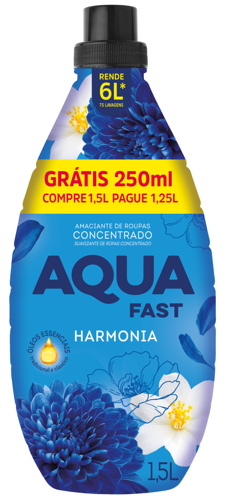 Amaciante Concentrado Azul Harmonia 1,5L PROMO